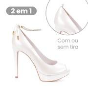 PEEP TOE · BRANCO