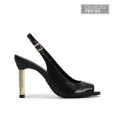 PEEP TOE · PRETO